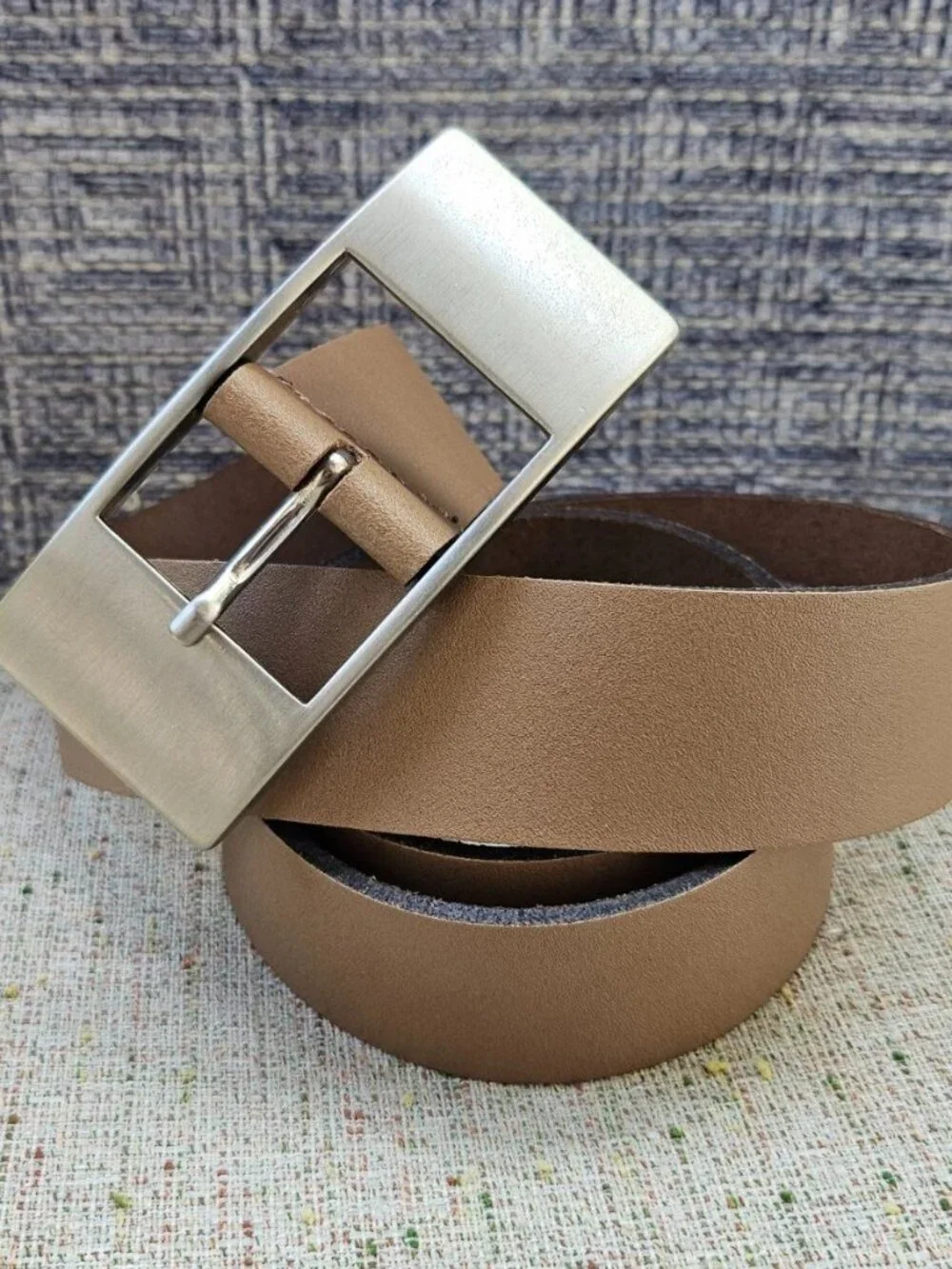 Vintage BERND GOTZ Belt Genuine Leather German Made Unisex Waistband Siz